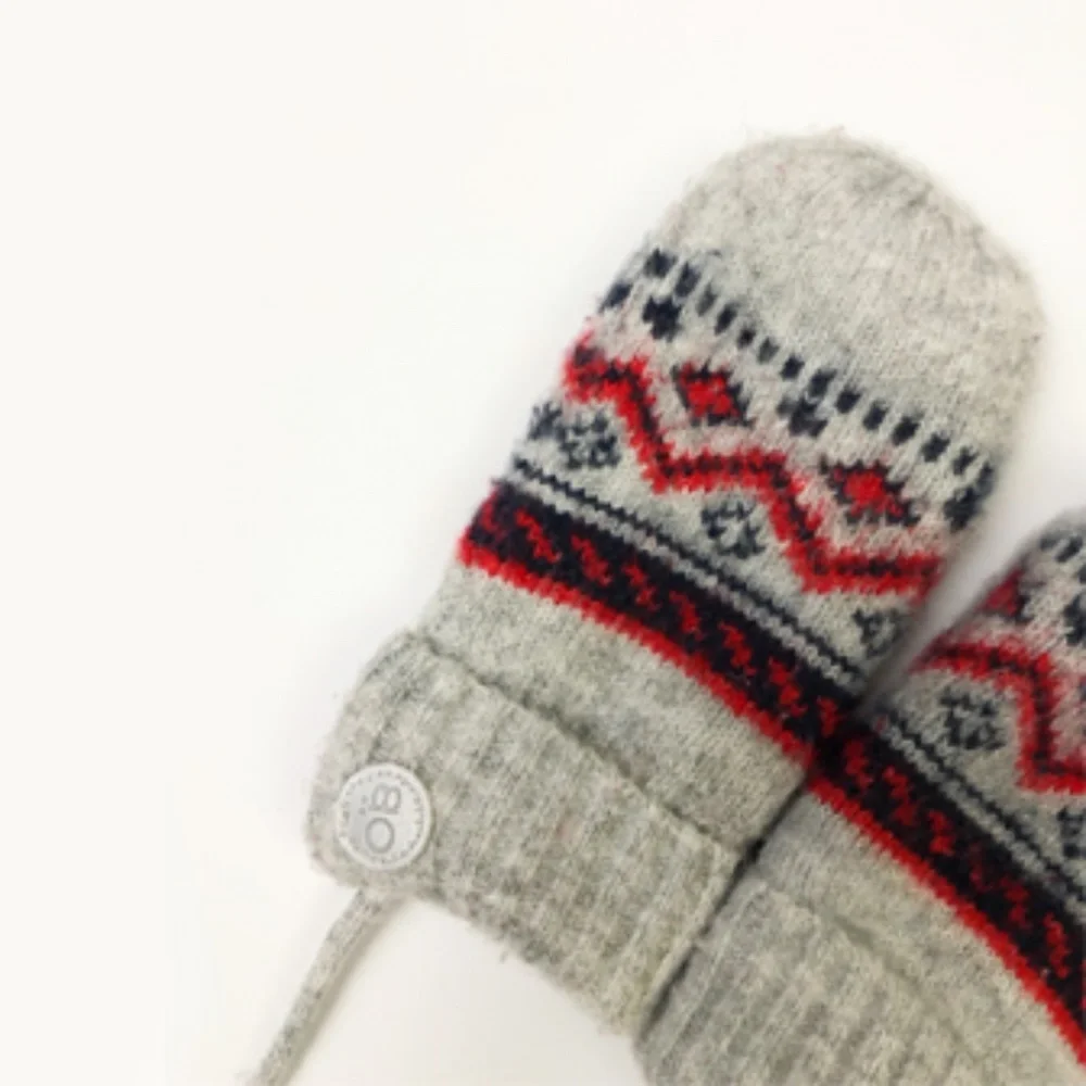 Obaibi Baby Unisex Knit Winter Warm Mittens